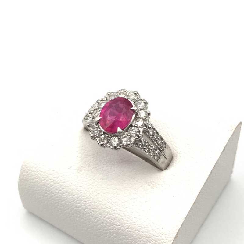 プラチナルビーリング