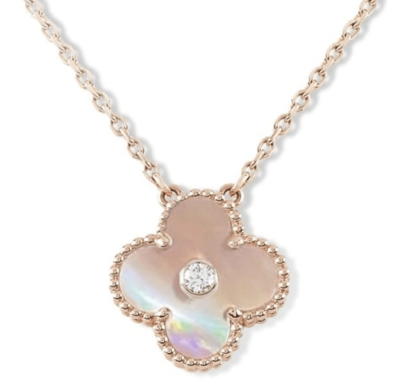 ヴィンテージアルハンブラ ピンクMOP×ローズゴールド