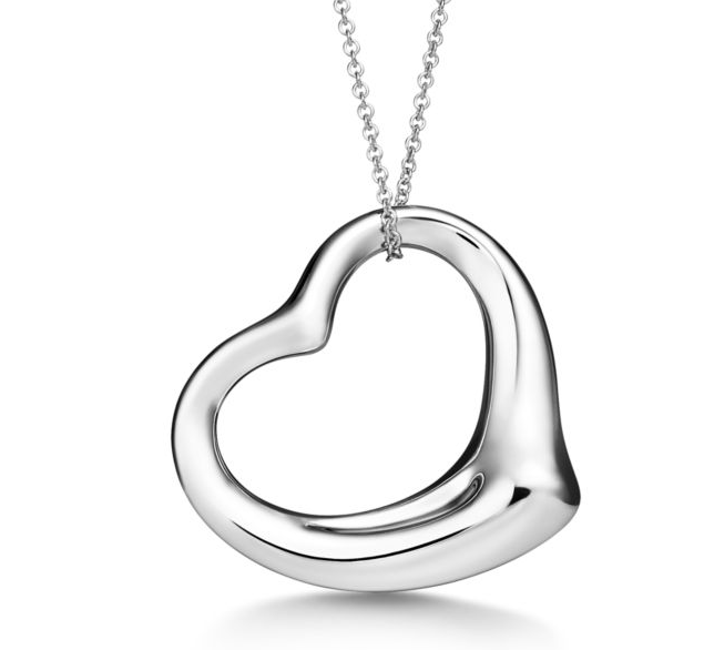 オープンハート ペンダント 50mm