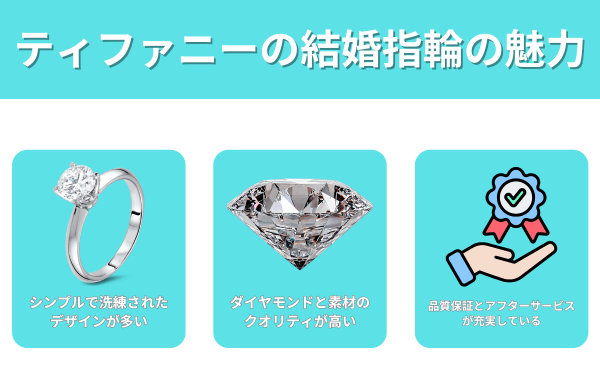 ティファニーの結婚指輪の魅力