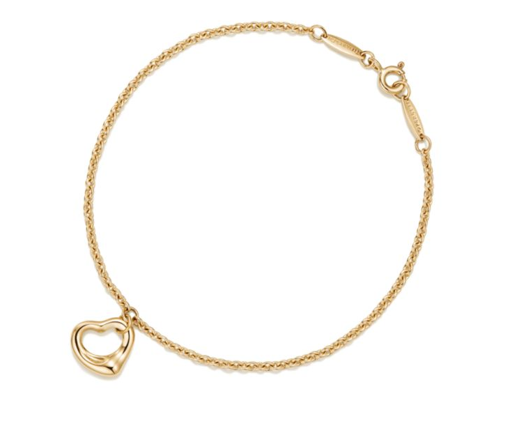 オープンハート ブレスレット